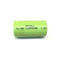 Nimh 3000mAh rechargeable C taille lampe de poche batterie 1.2V